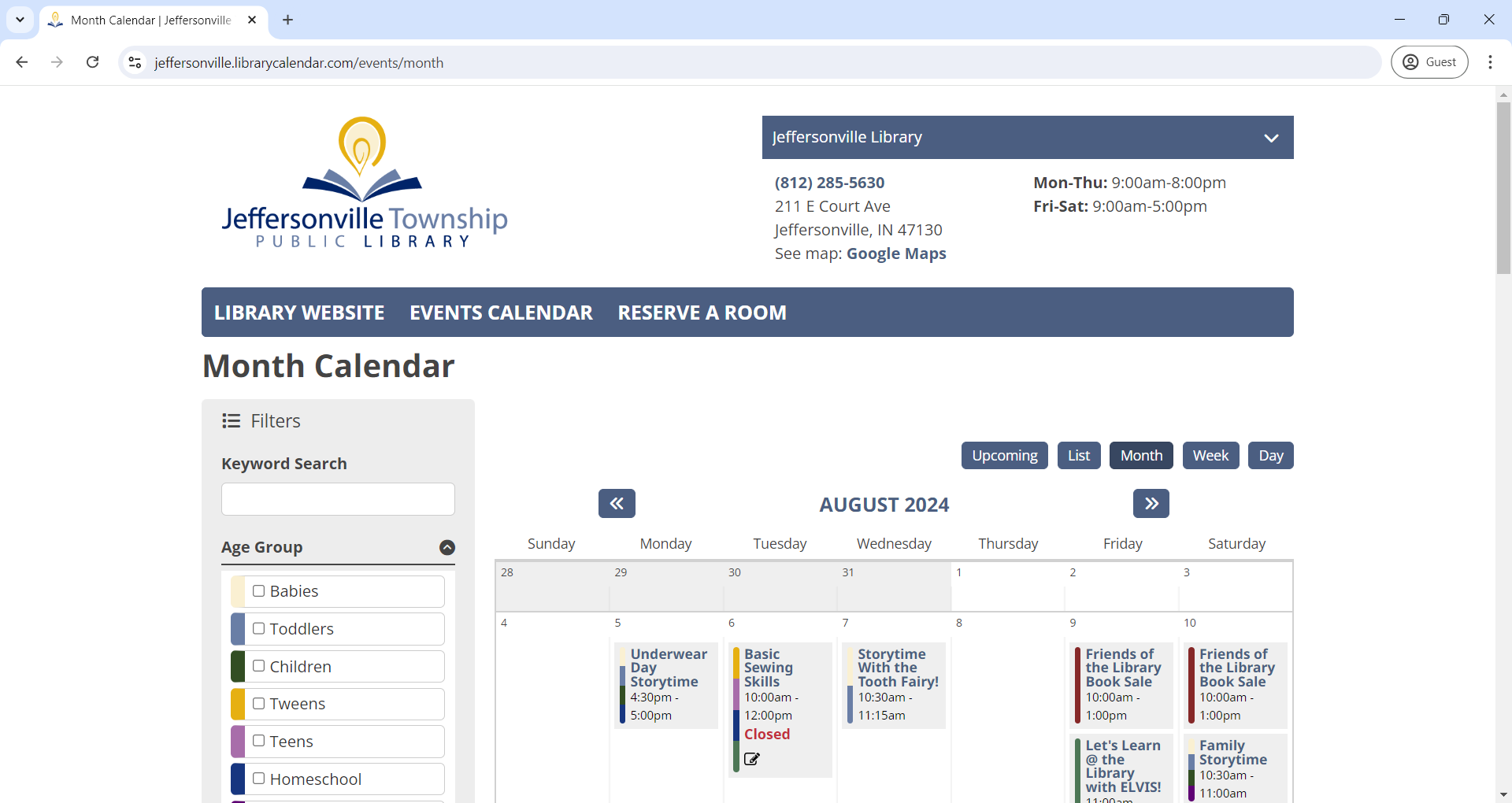 Introducing Library Calendar (plus: meeting rooms are now available!)