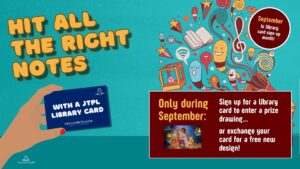 It’s Library Card Sign-up Month!