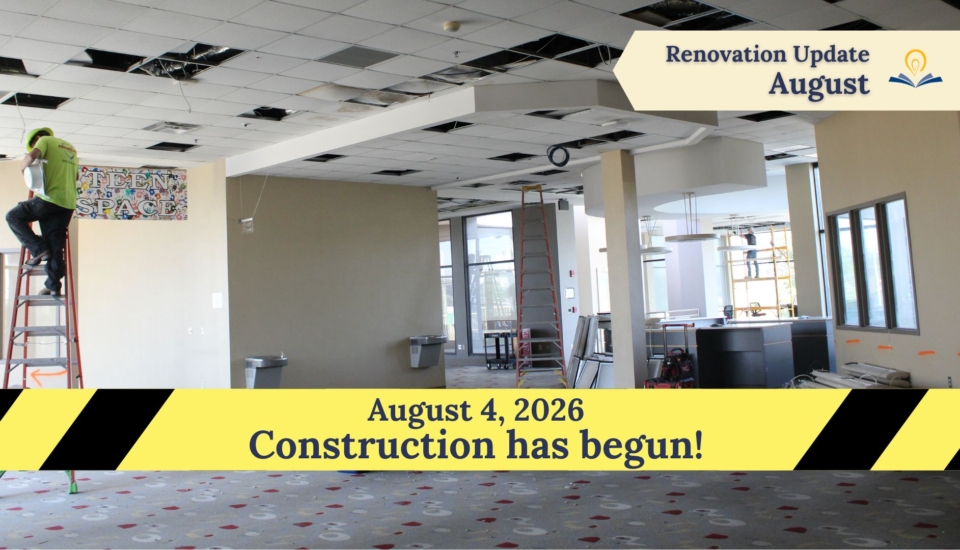 August Reno Update: Construction has begun!